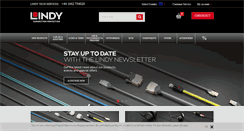 Desktop Screenshot of lindy-international.com